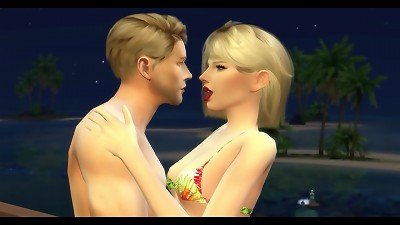 Taylor X Joe Romantic & passionate Honeymoon - 3 dimensional manga porn
