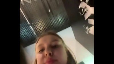 nailing in public close up