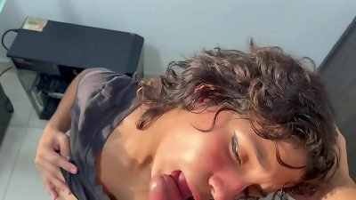 I give my new neighbor the greatest screw ever in swap for fixing her computer. I jizz rich. H.L.