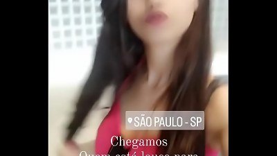 Just get in caress here on chat, Instagram or twitter @santsafadinha