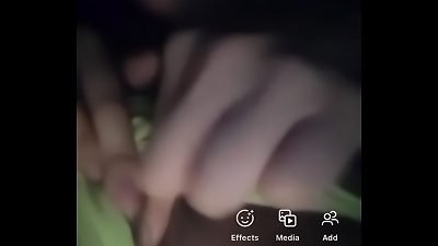 teen plays with twat in her to her friends couch while she sleepss