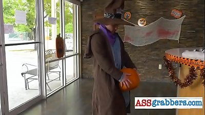 tattooed dude enjoys banging puny ass