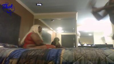 Thot in Texas - yam-sized ebony mother on Top & introducing Promise D'Ass new Model with fattest ass