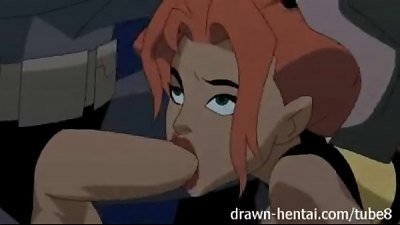 Batima e mulher Maravilha fodem mulher gavi&atilde;o