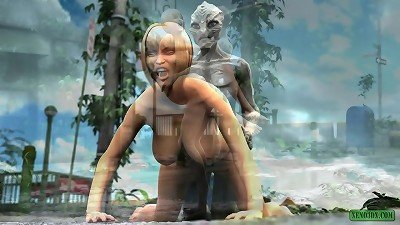 Taken by Overlord. 3-dimensional SciFi anime porn