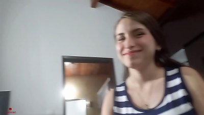 my sister gives me a fine fellatio on family vacation