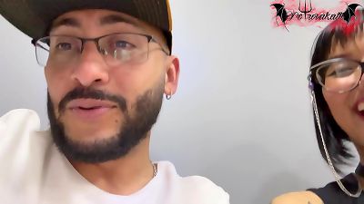 My very first day, blowjob in the office