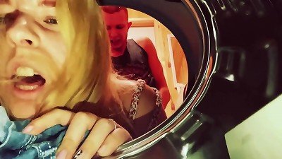 My stepsister got stuck in the washing machine and I decided to help her with my yam-sized bone