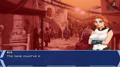 starlet Wars Orange Trainer Part 30 costume play smash molten hard-core alien ladies