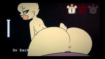 5 Nights at Fuzzboobs [ hentai Game PornPlay ] Ep.8 th phone stud penniless his dick during harsh hookup
