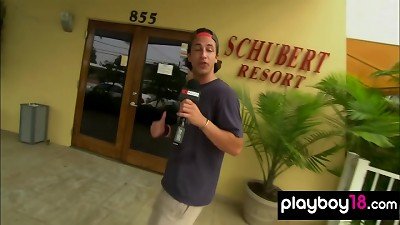 Playboy18.com - unexperienced matures Cherish and busty Deelite enjoying their holiday on a ship