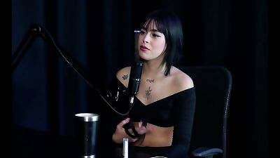 She had a troubled relationship with her ex-boyfriend, she enjoys a sugar daddy, they asked her to defecate, and the questions... - Ariane Kimiko (SHEER/RED)