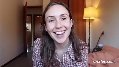 This natural hottie is a very sexual creature