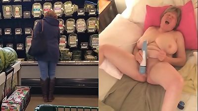 older hotty is teasing you again