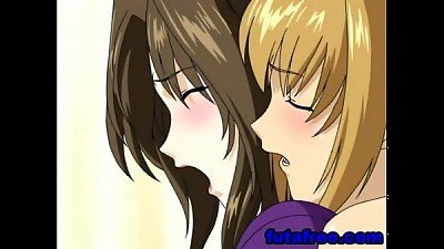 Futagirl puts her huge bone inside tiny throat