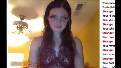 teenager omegle nymph displays and takes money