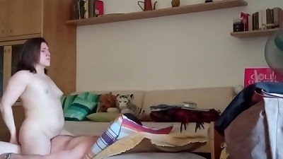 fledgling couple have sex for valentines day