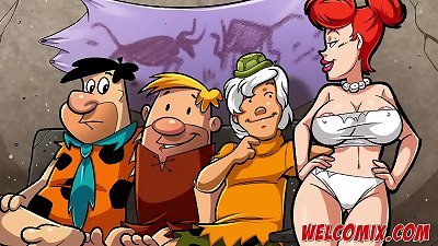 Bedrock scorching damsel contest! The best womens in the Flintstoons! porn comic