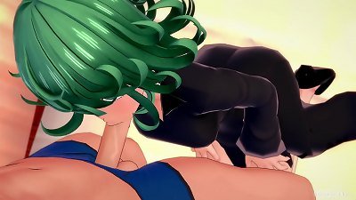 adorable Tatsumaki unclothes naked in the infirmary just wanted to wank off