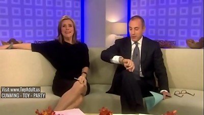 Meredith Vieira Upskirt On The TODAY demonstrate