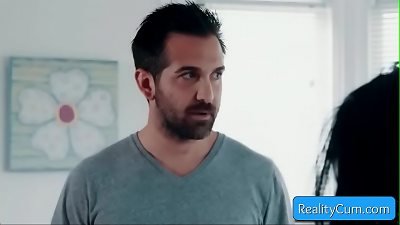 stunning ample titty asian babe Jade Kush get her yummy wet honeypot munched in her bedroom