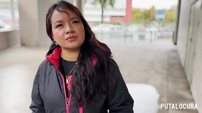 PutaLocura - Colombian lush Aneko is caught by Torbe and guzzles his shit