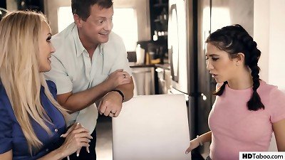 Taboo 3 way with Brandi Love, Jane Wilde and Eric Masterson