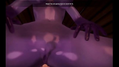 MonsterGirl Island [Monthly hentai game choice] Ep.16 that femdom purple slime chick enjoys the taste of my jism