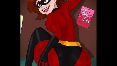 Helen Parr Mother's Day doggie-style (RED)