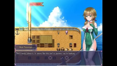 Ambrosia [RPG manga porn game] Ep.1 magnificent nun fights naked adorable flower lady monster