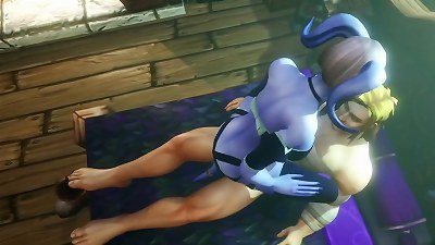 Draenei has hump With a converting Werewolf | Warcraft porn Parody