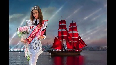 met a classmate at graduation and nailed her tight ass - assfuck in white stocking and creampie