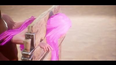 Valerie Visxen meets Maya, the bird gal in nasty Life