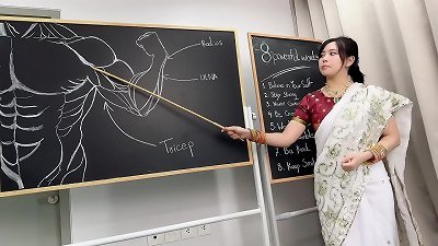 Indian fitness Trainer train hard-core sex Exercises