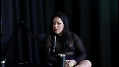 She had a unusual relationship and humiliation, and had a problem with the creator who canceled her because she was chubby, a BBW, and her fetishes... - Pri Melancia (SHEER/RED)