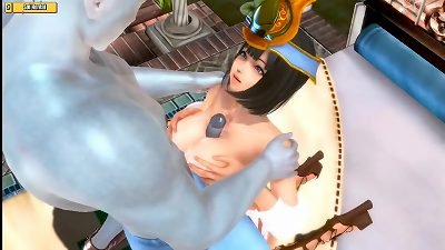 hentai 3d ( HS23) - Cleopatra queen and silver man