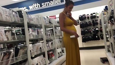 26yr senior pregnant Jasmine showing fat melons