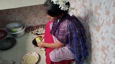 I ravage My step Sister-In-Law in the kitchen