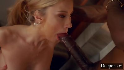 Deeper. Bride-to-be Jazmin gets extra exclusive hotel service