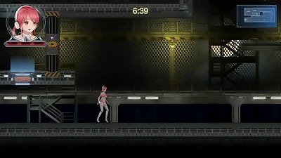 red haired doll has sex with robot guy in Idol run hentai act softcore game