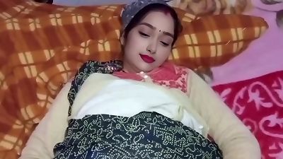 Step step-sister was plowed by her stepbrother in winter season when she was alone her bedroom, full xxx movie of Indian super hot chick Lalita bhabhi