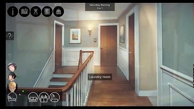 rubbing myself infront of HINATA. cumming on my step mom