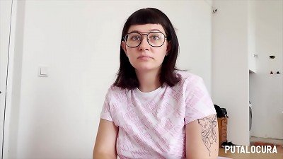 PutaLocura - The pretty youthful dame Meraki riding Torbe's manmeat and gulping cum