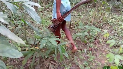 She ask me to ravage her big black vulva in the farm