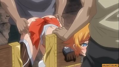 hardcore Monster anime porn group sex Part1