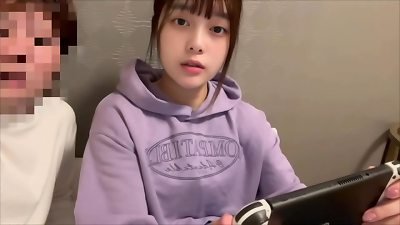 While she was devoured in the game, I took off her denim halfway down to her bootie and made her jism with a standing doggy style. [Cohabiting couple's sex]