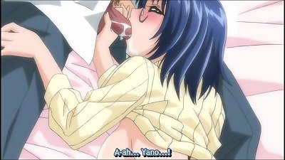 Classmate visits the designer damsel to show her his firm man meat