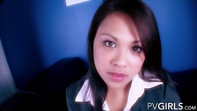 Mimi : stunning taut booty & creamy spunk facehole