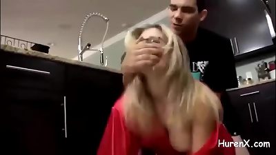 screw my super hot stepmom in kitchen