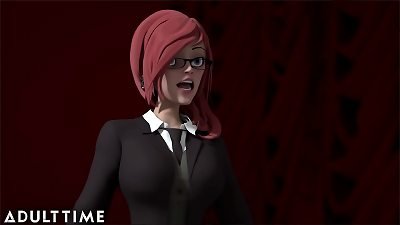 ADULT TIME anime porn lovemaking university - super-fucking-hot professor & schoolgirls poking